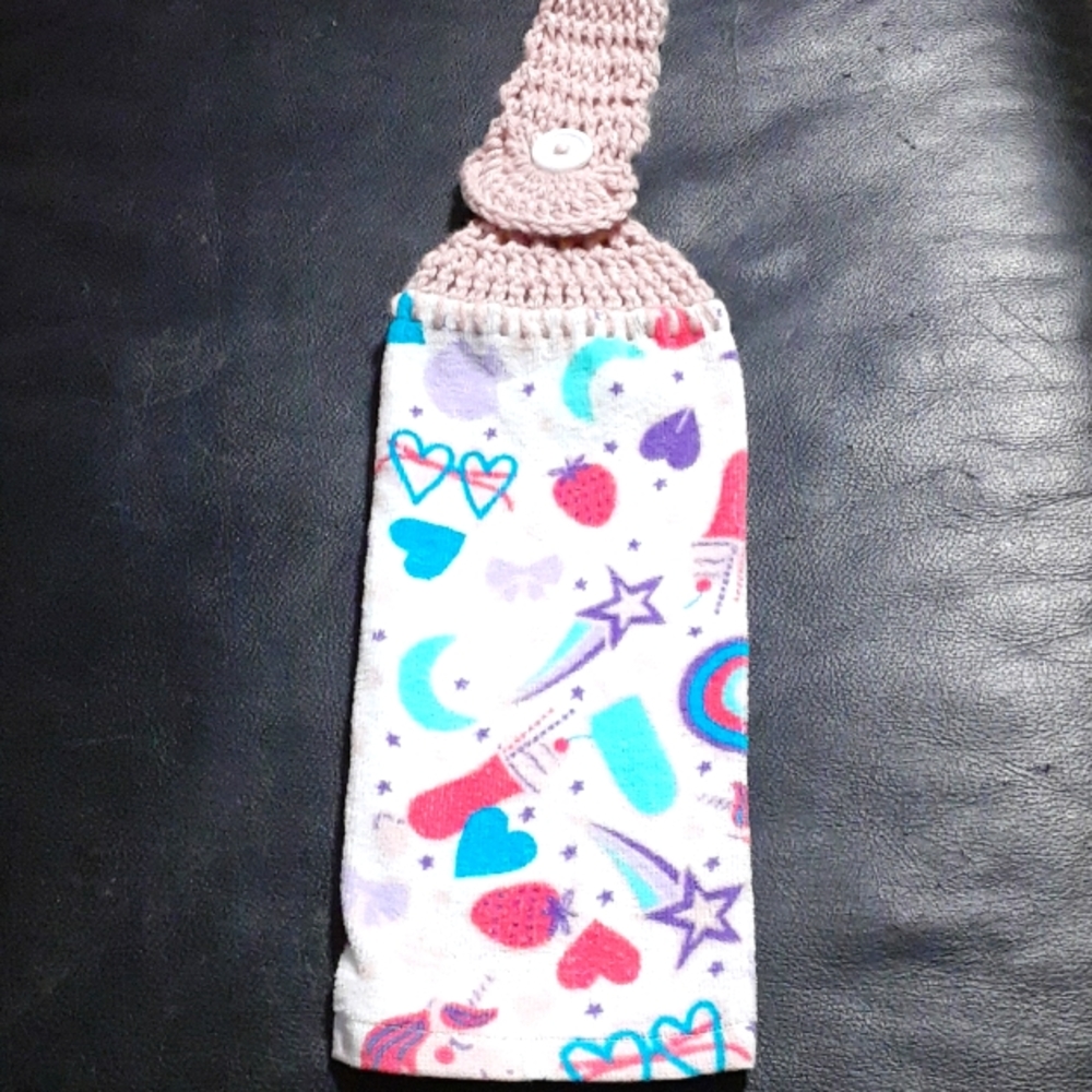 Hanging Crochet Kitchen Towels
